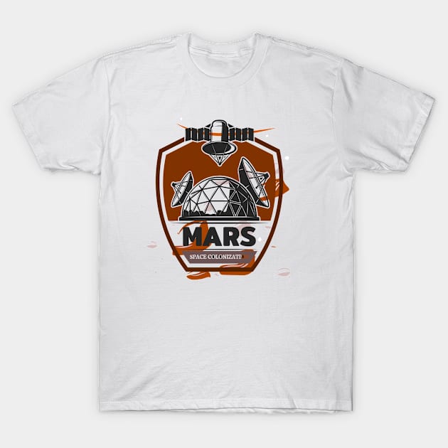 occupy mars T-Shirt by Vine Time T shirts